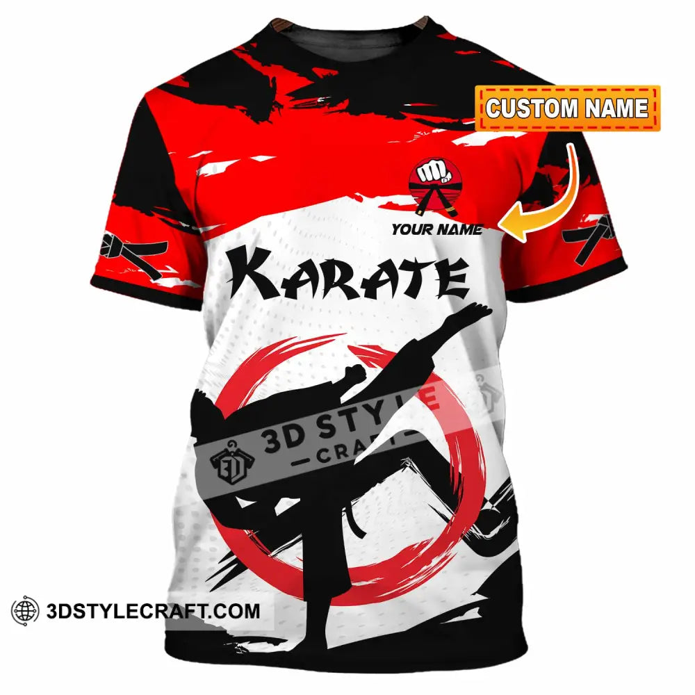 Unisex Shirt - Custom Karate 3D Shirt T-shirt