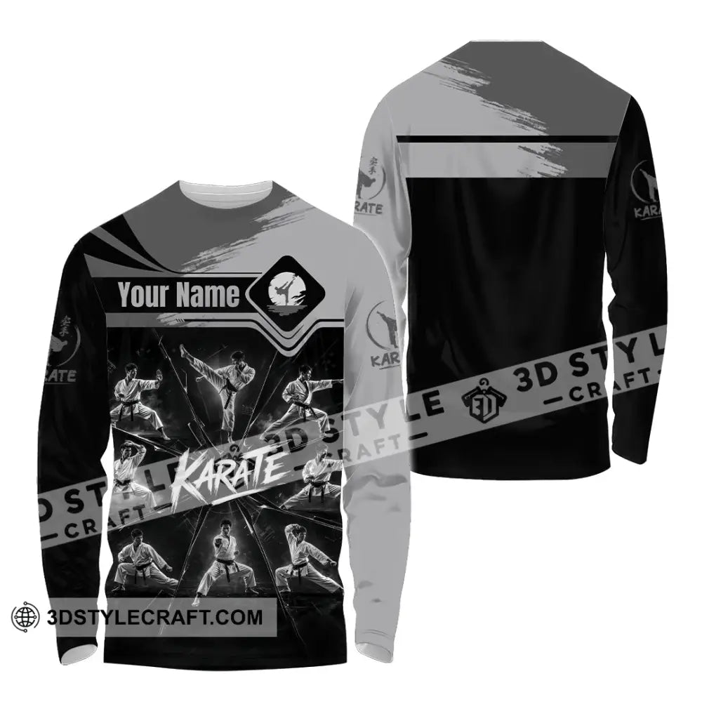 Unisex Shirt - Custom Karate Shirt - Long Sleeve Shirt / S - T-shirt
