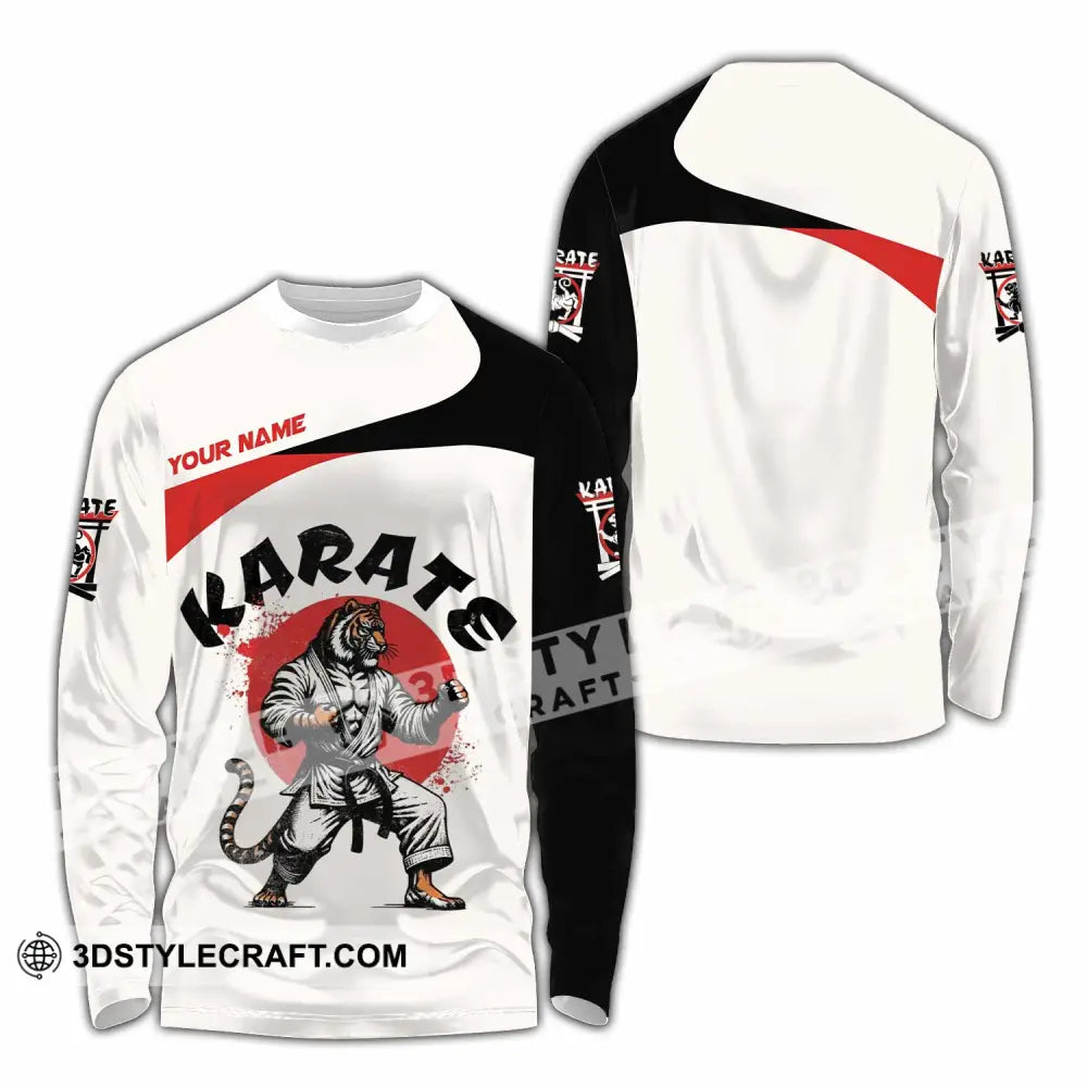 Unisex Shirt - Custom Karate Shirt Long Sleeve Shirt / S T-shirt