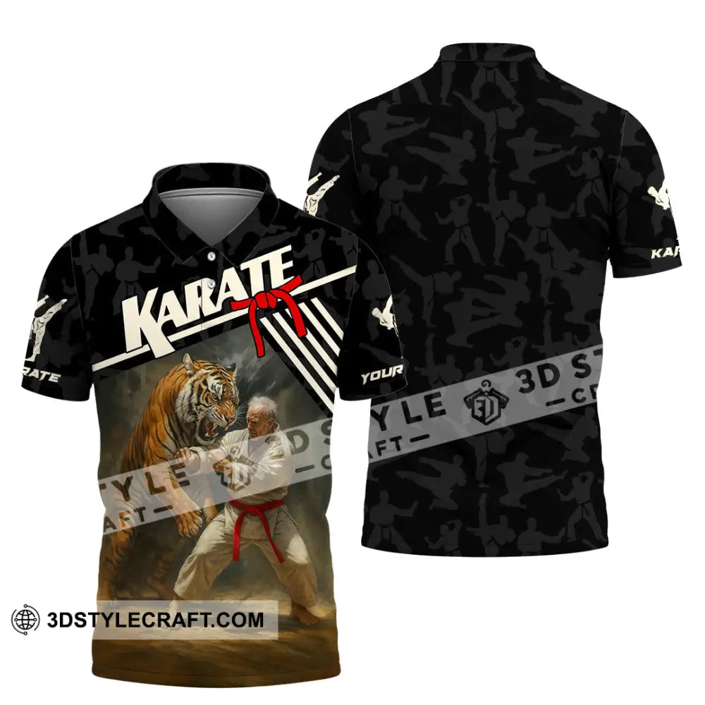 Unisex Shirt - Custom Karate Sport Shirt Polo Shirt / S T-shirt