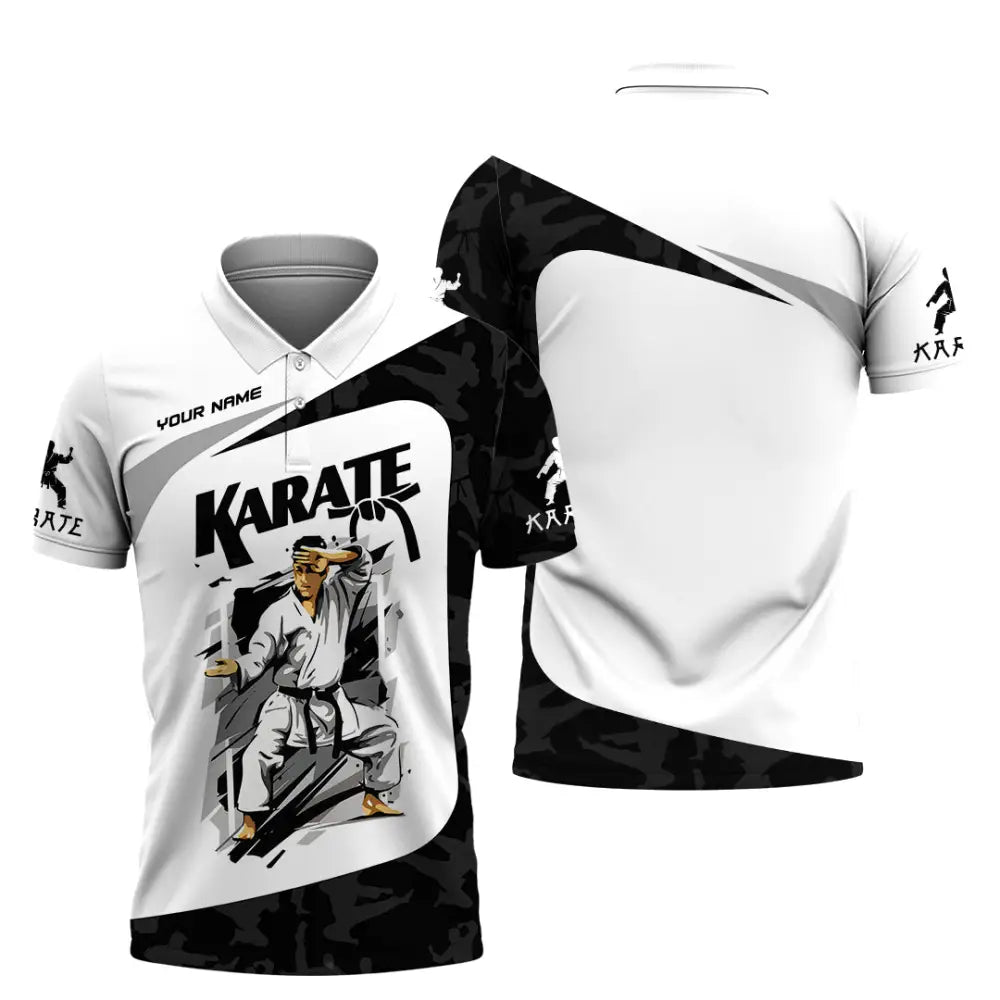 Unisex Shirt - Custom Karate Sport Shirt Polo Shirt / S T-shirt