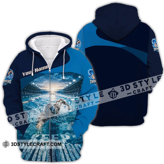 Unisex Shirt - Custom Keep Swimming Shirt style option 4