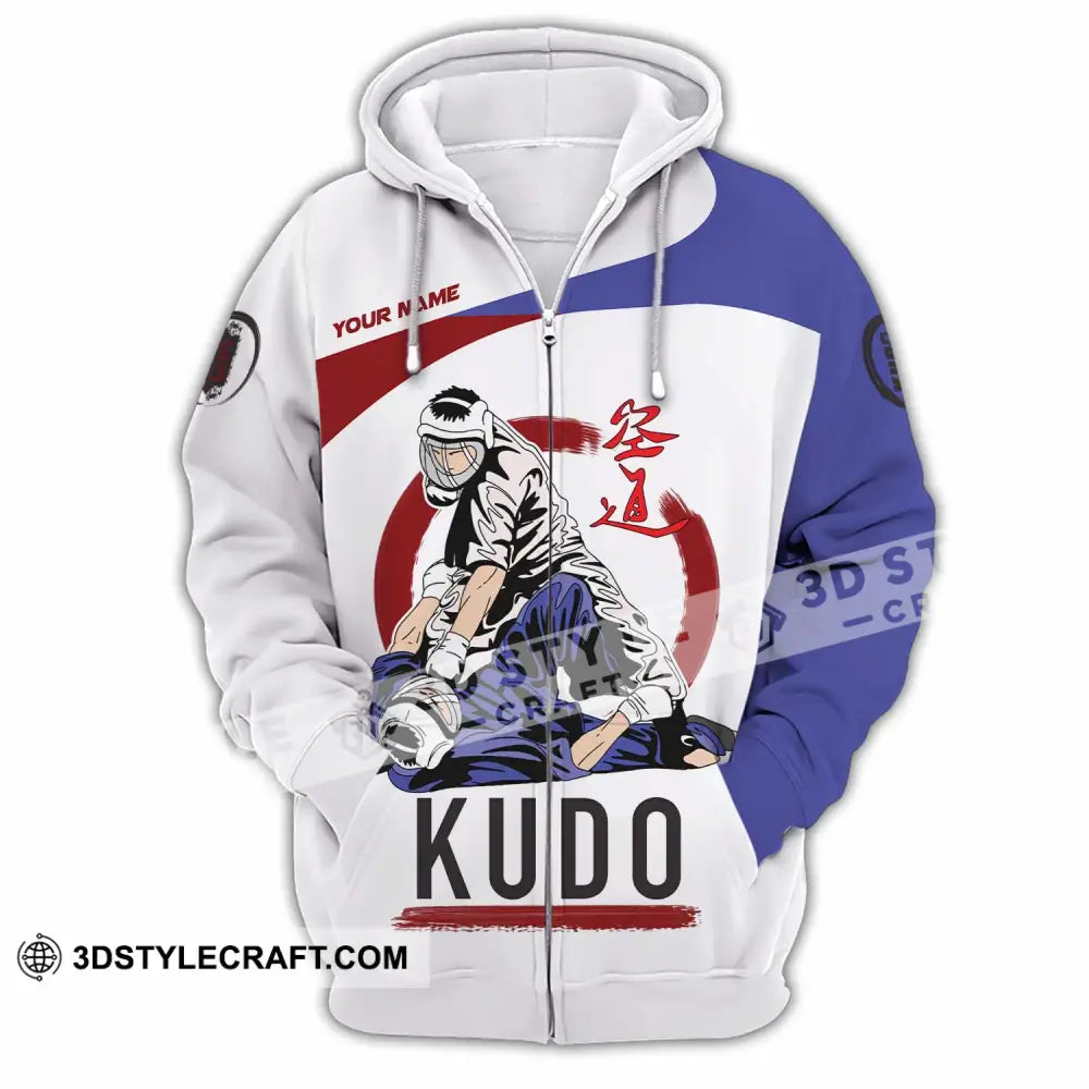 Unisex Shirt - Custom Kudo Lover Sport Shirt Zipper Hoodie / S T-shirt