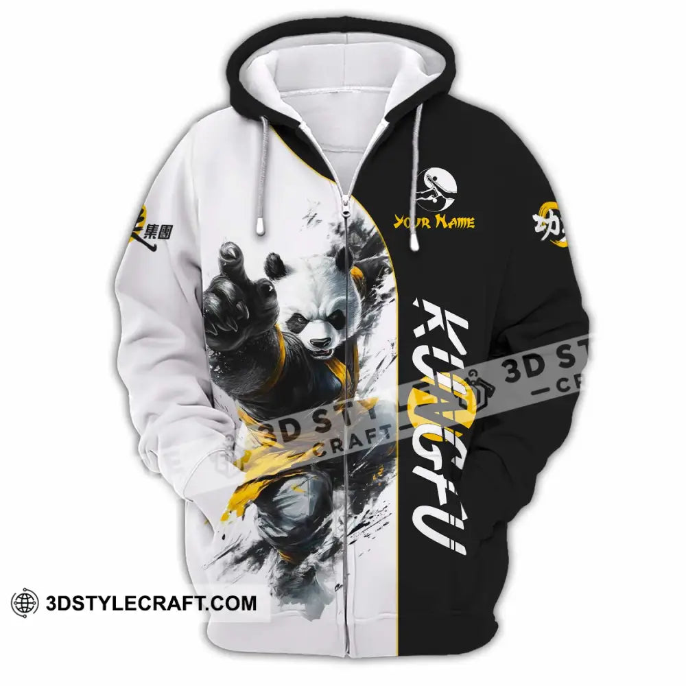 Unisex Shirt - Custom Kungfu Shirt Zipper Hoodie / S T-shirt