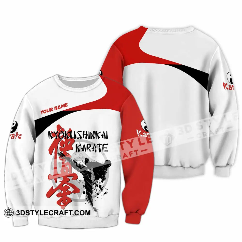 Unisex Shirt - Custom Kyokushin Karate Shirt Long Sleeve / S T-shirt