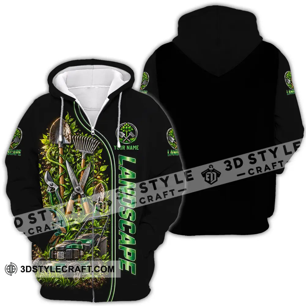 Unisex Shirt - Custom Landscape Shirt - Zipper Hoodie / S - T-shirt