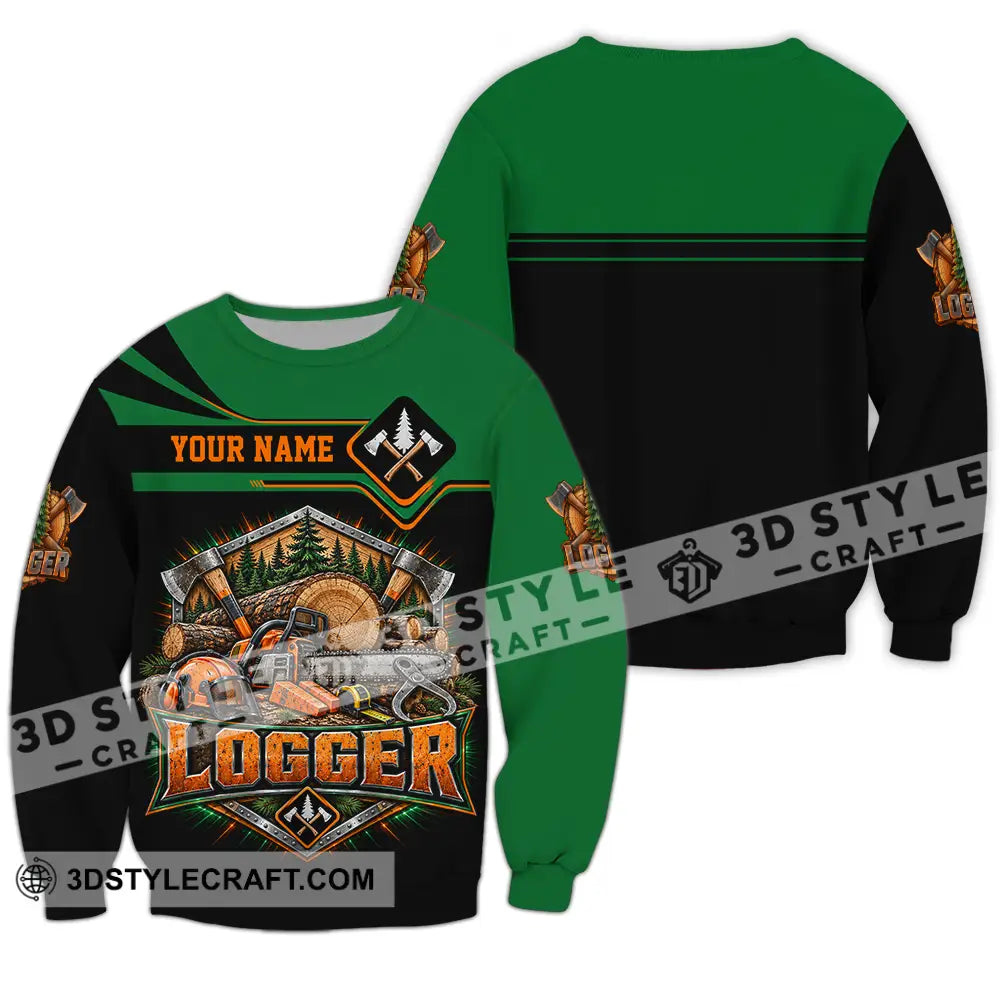 Unisex Shirt - Custom Logger Shirt - Long Sleeve / S - T-shirt