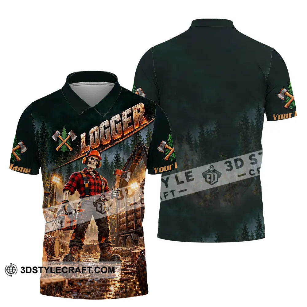 Unisex Shirt - Custom Logger Shirt - Polo Shirt / S - T-shirt