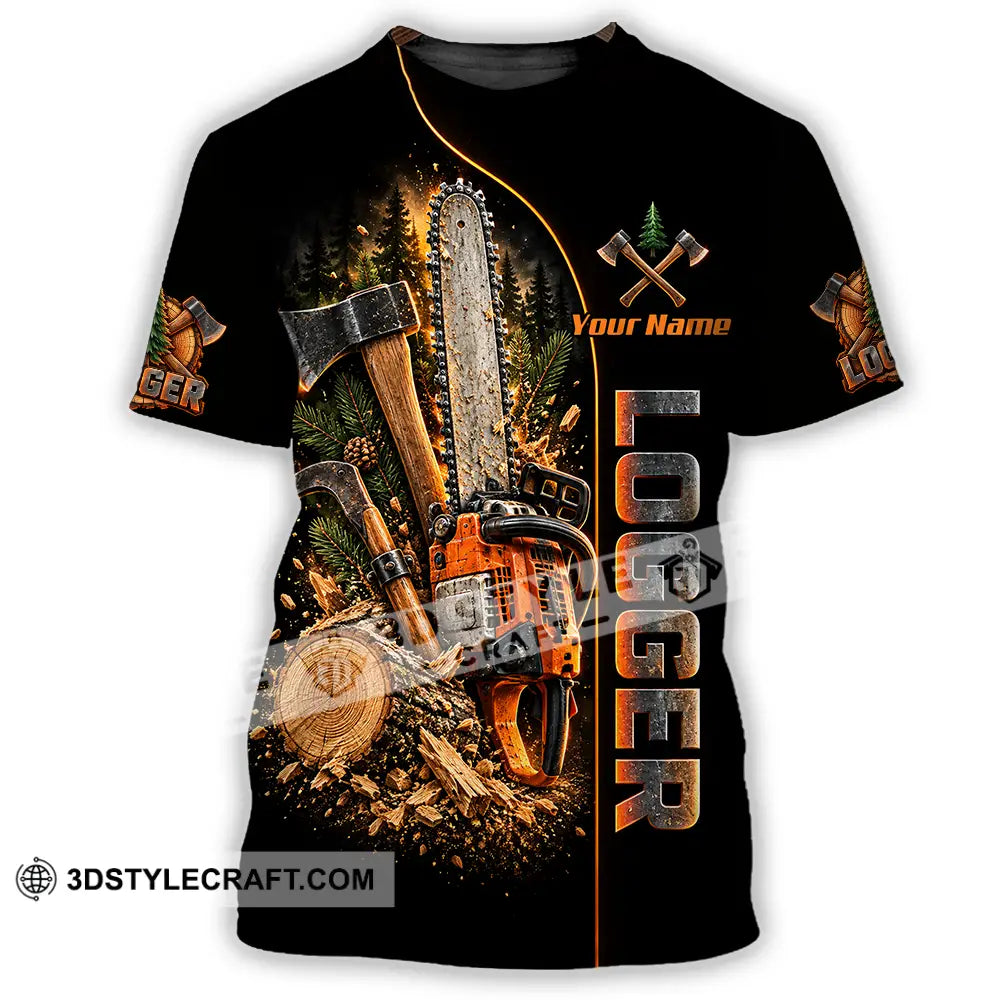 Unisex Shirt - Custom Logger Shirt - T-Shirt / S - T-shirt