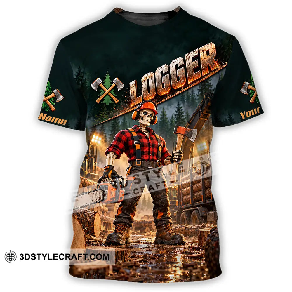 Unisex Shirt - Custom Logger Shirt - T-Shirt / S - T-shirt