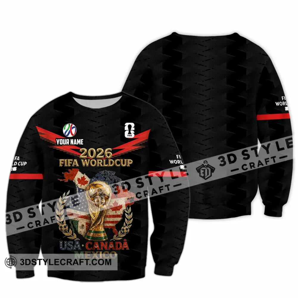 Unisex Shirt - Custom World Cup 2026 Shirt - Long Sleeve / S - T-shirt