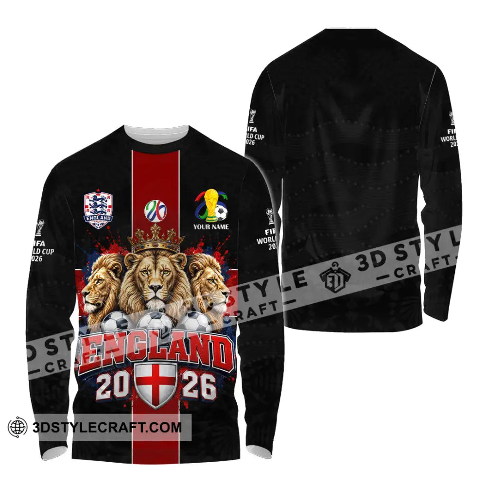 Unisex Shirt - Custom World Cup 2026 Shirt - Long Sleeve Shirt / S - T-shirt