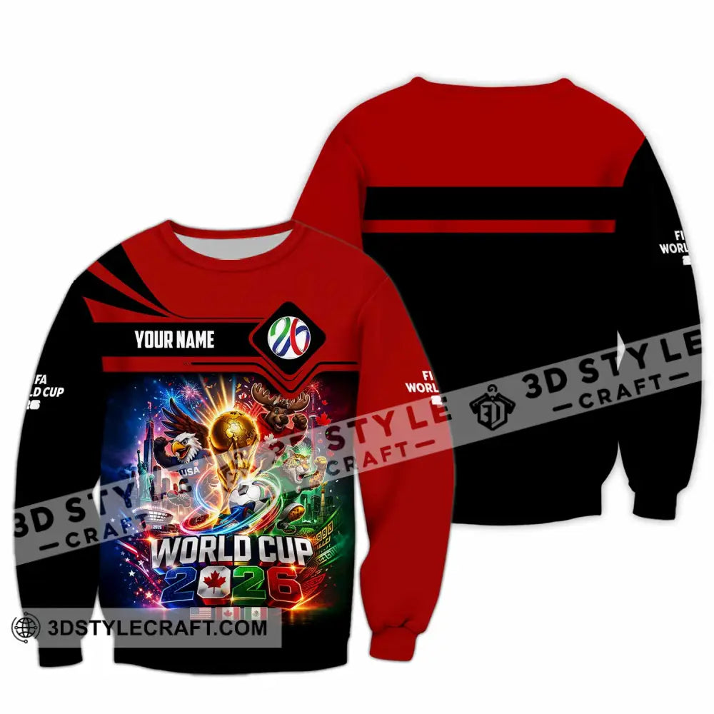 Unisex Shirt - Custom World Cup 2026 Shirt - Long Sleeve / S - T-shirt