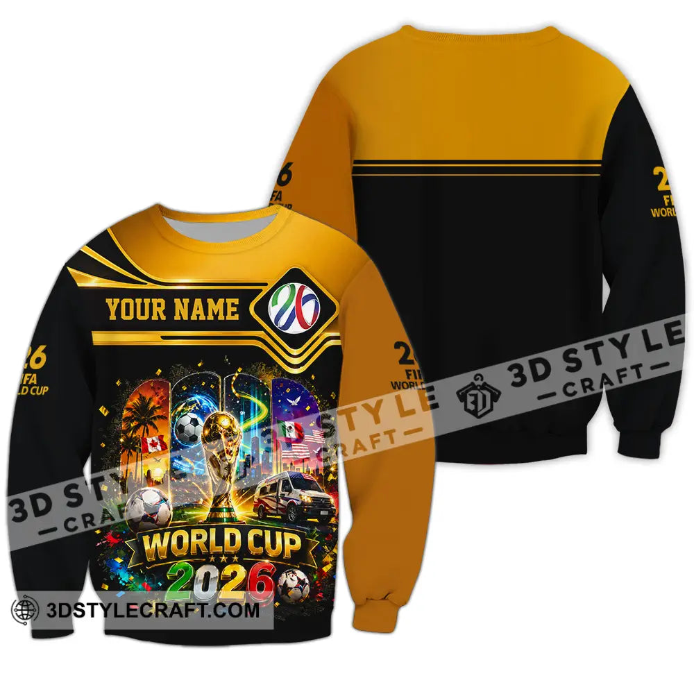 Unisex Shirt - Custom World Cup 2026 Shirt - Long Sleeve / S - T-shirt