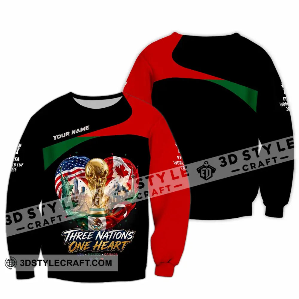 Unisex Shirt - Custom World Cup 2026 Shirt - Long Sleeve / S - T-shirt