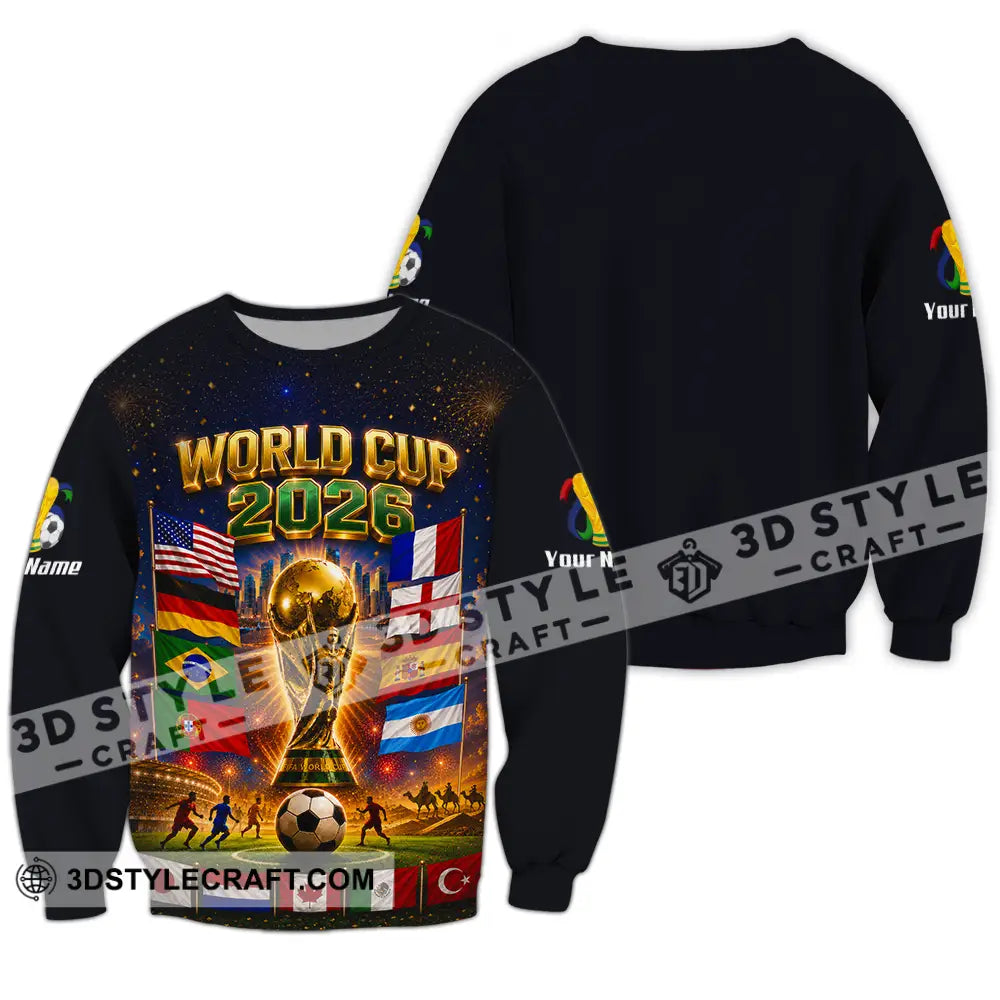 Unisex Shirt - Custom World Cup 2026 Shirt - Long Sleeve / S - T-shirt