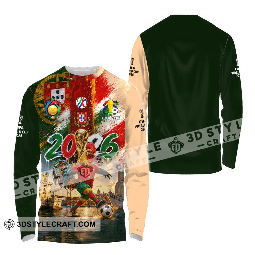 Unisex Shirt - Custom World Cup 2026 Shirt - Long Sleeve Shirt / S - T-shirt