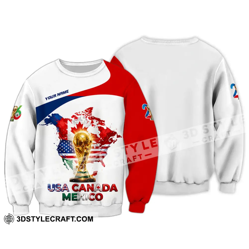 Unisex Shirt - Custom World Cup 2026 Shirt - Long Sleeve / S - T-shirt