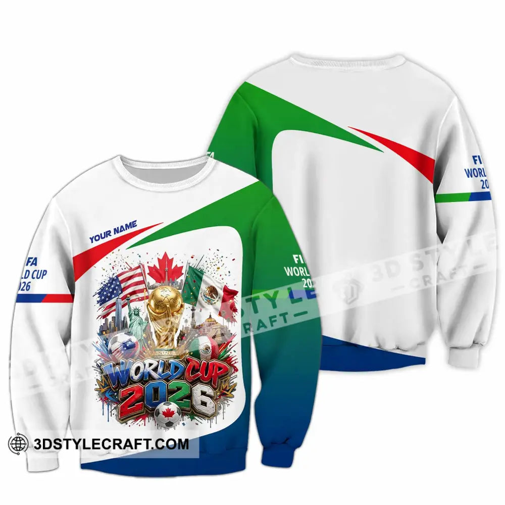 Unisex Shirt - Custom World Cup 2026 Shirt - Long Sleeve / S - T-shirt