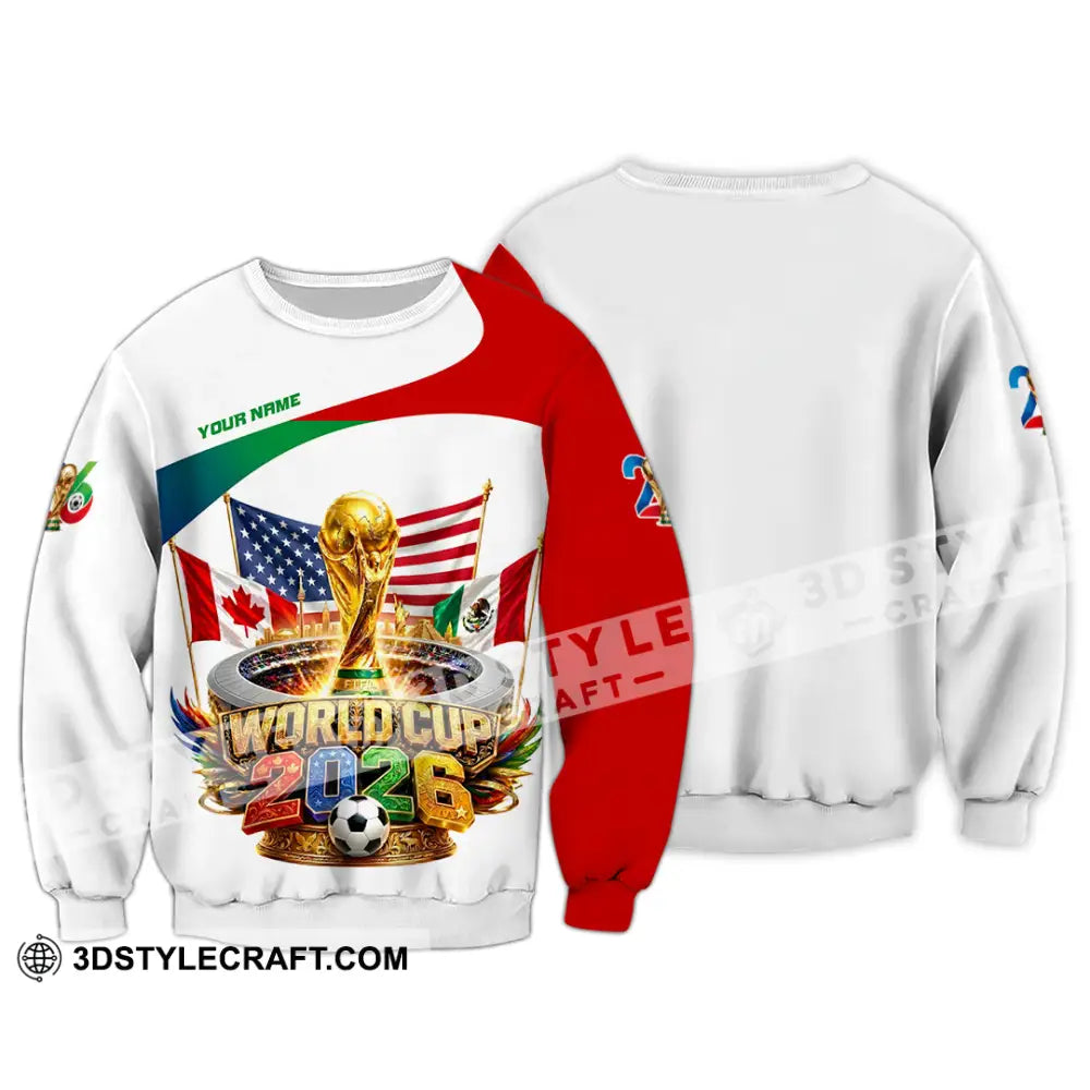 Unisex Shirt - Custom World Cup 2026 Shirt - Long Sleeve / S - T-shirt