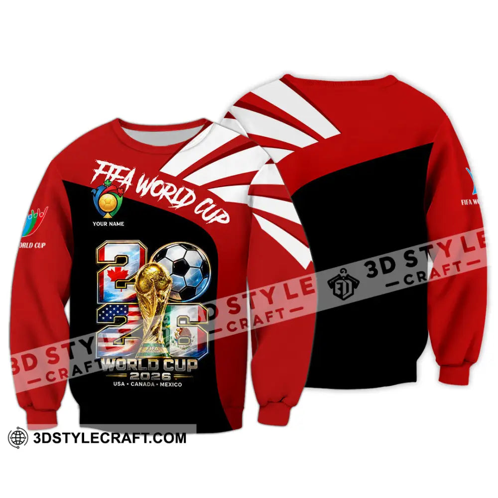 Unisex Shirt - Custom World Cup 2026 Shirt - Long Sleeve / S - T-shirt