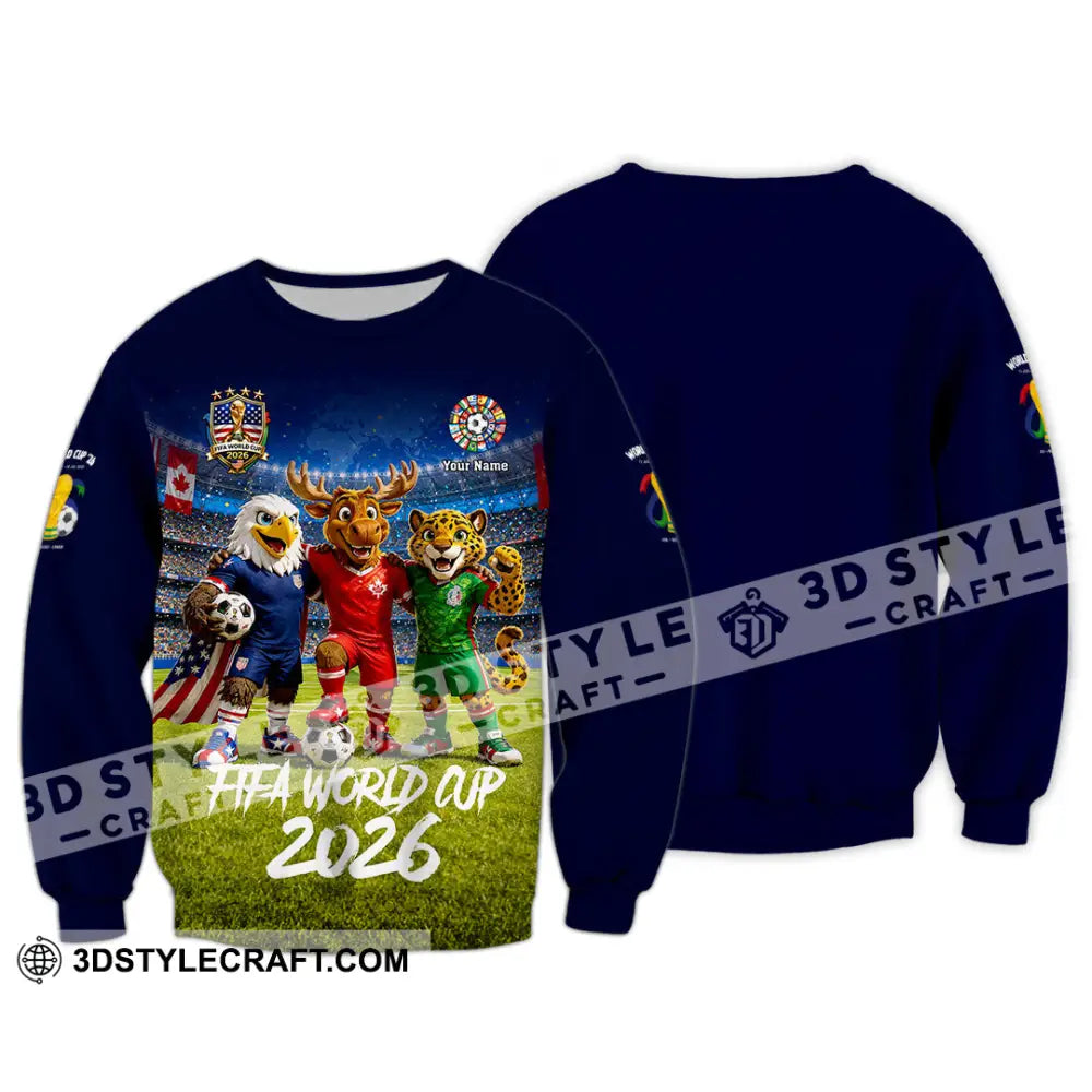 Unisex Shirt - Custom World Cup 2026 Shirt - Long Sleeve / S - T-shirt