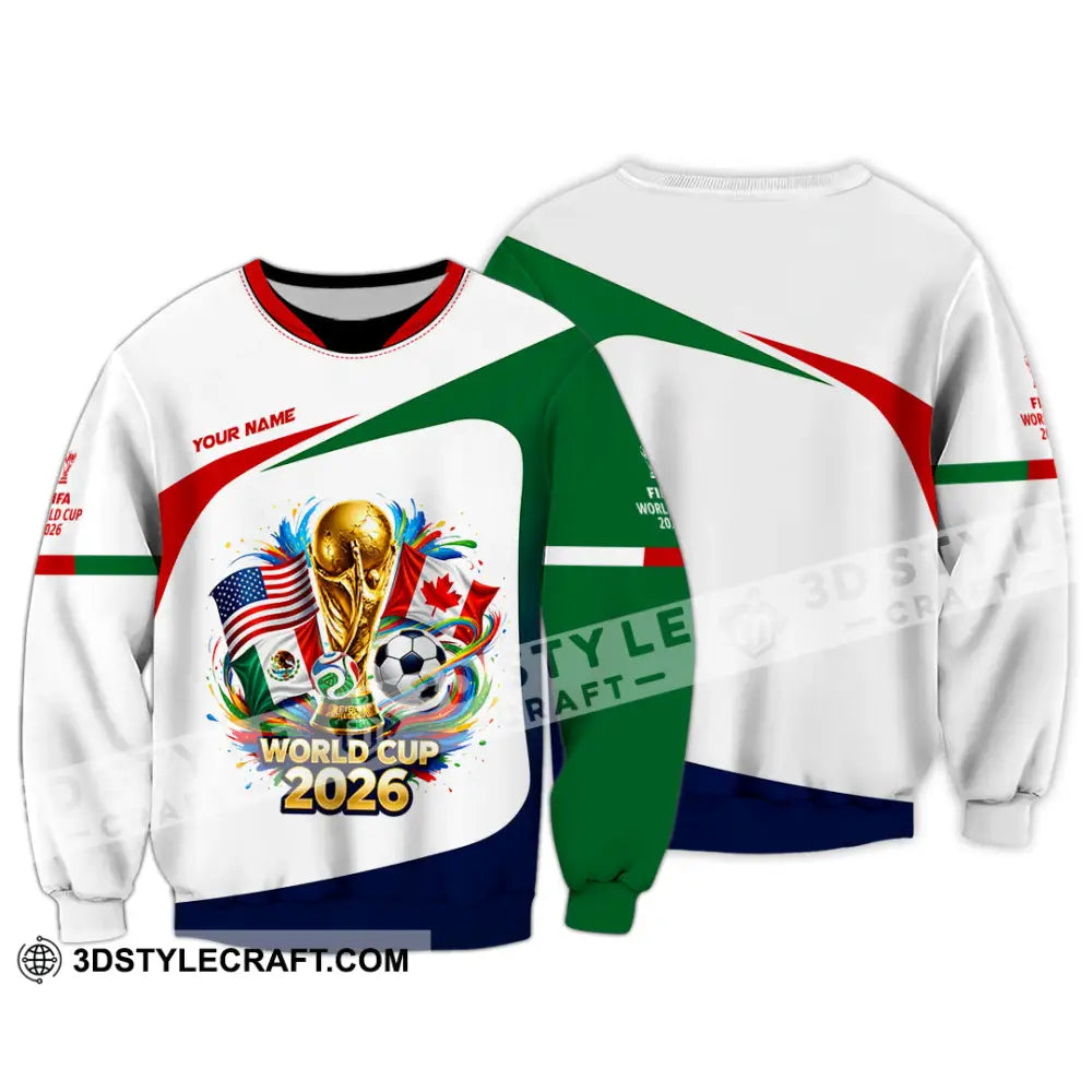 Unisex Shirt - Custom World Cup 2026 Shirt - Long Sleeve / S - T-shirt