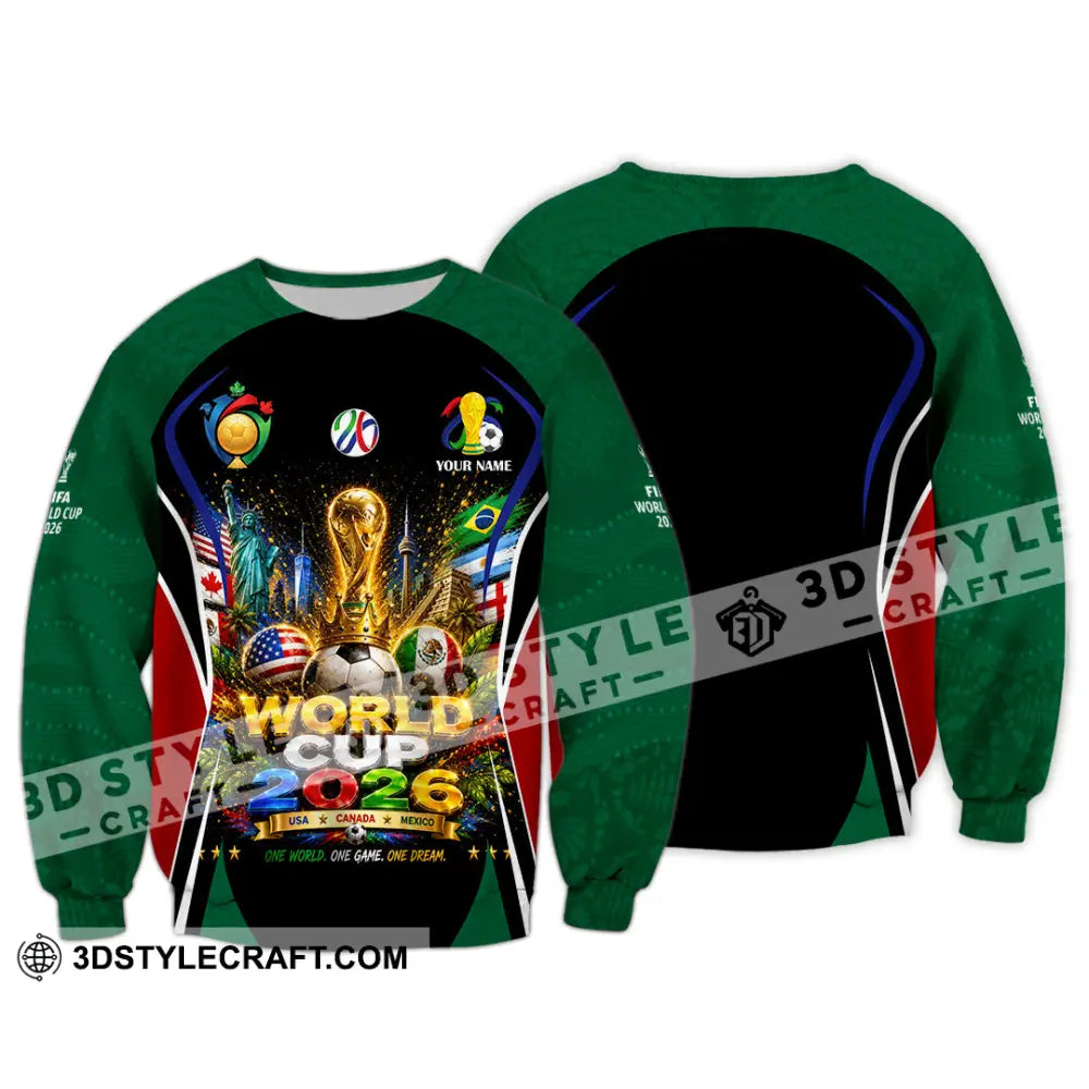 Unisex Shirt - Custom World Cup 2026 Shirt - Long Sleeve / S - T-shirt