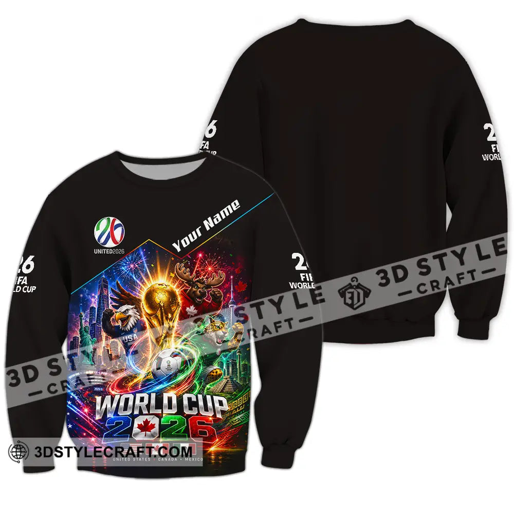 Unisex Shirt - Custom World Cup 2026 Shirt - Long Sleeve / S - T-shirt
