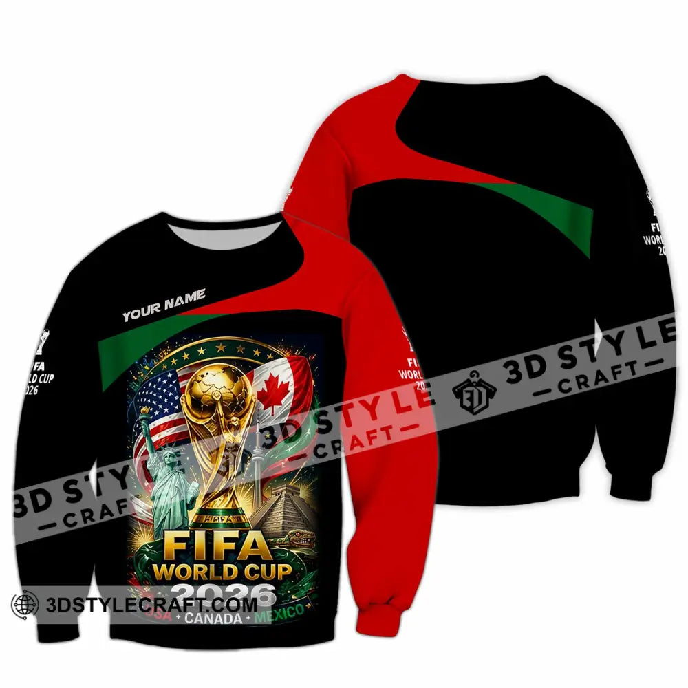 Unisex Shirt - Custom World Cup 2026 Shirt - Long Sleeve / S - T-shirt