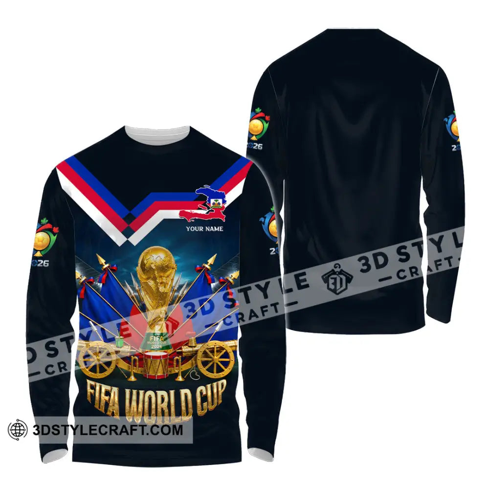 Unisex Shirt - Custom World Cup 2026 Shirt - Long Sleeve Shirt / S - T-shirt