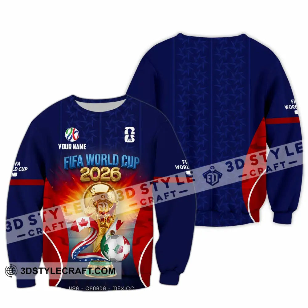 Unisex Shirt - Custom World Cup 2026 Shirt - Long Sleeve / S - T-shirt