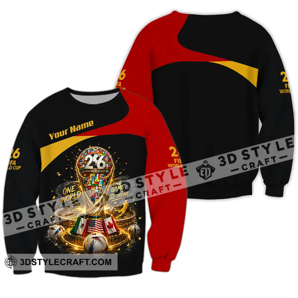 Unisex Shirt - Custom World Cup 2026 Shirt - Long Sleeve / S - T-shirt