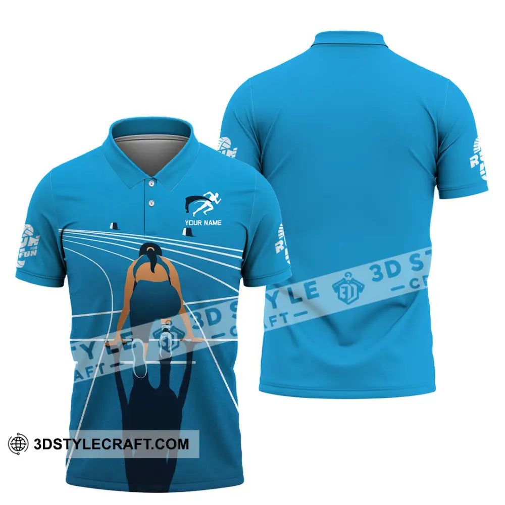 Unisex Shirt - Custom Love Running Sport Shirt Polo Shirt / S T-shirt