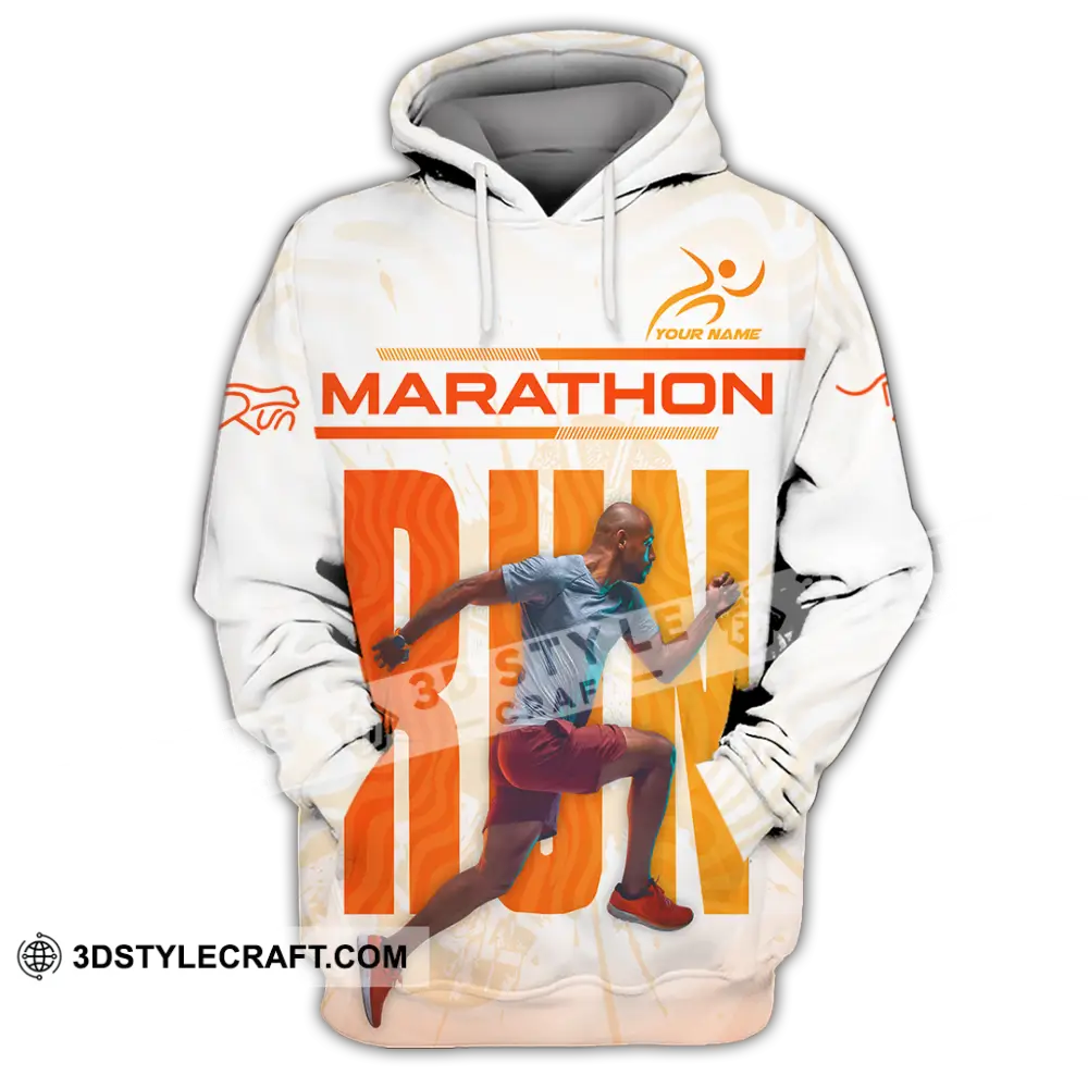 Unisex Shirt - Custom Marathon 3D Shirt Hoodie / S T-shirt