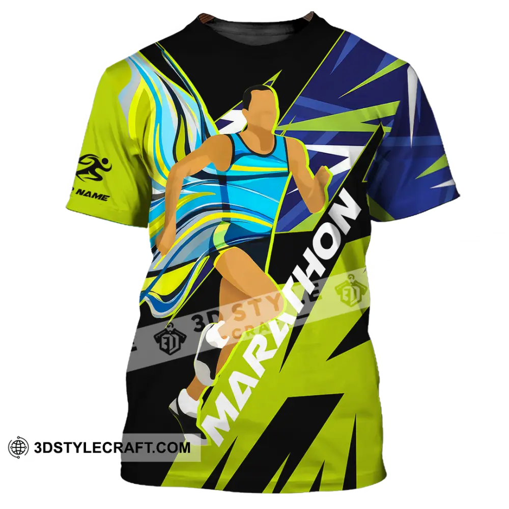 Unisex Shirt - Custom Marathon 3D Shirt T-Shirt / S T-shirt