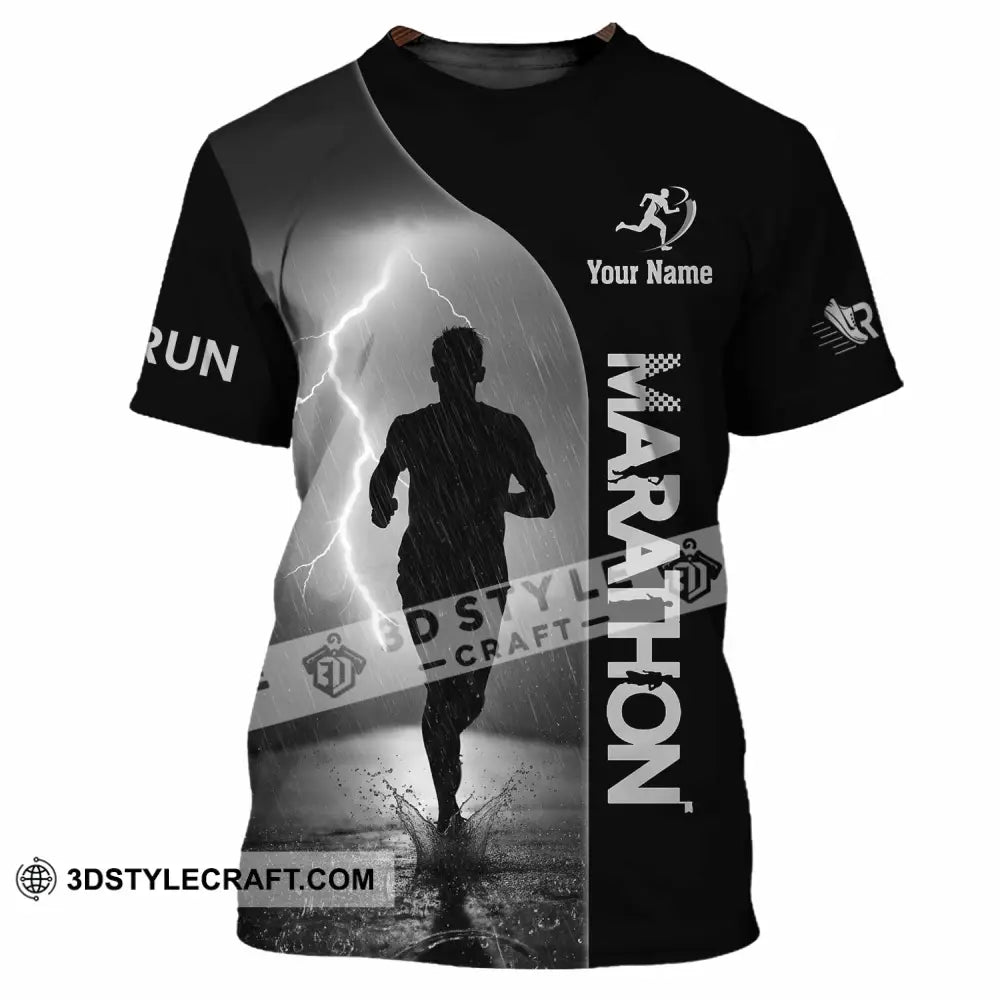 Unisex Shirt - Custom Marathon 3D Shirt T-Shirt / S T-shirt