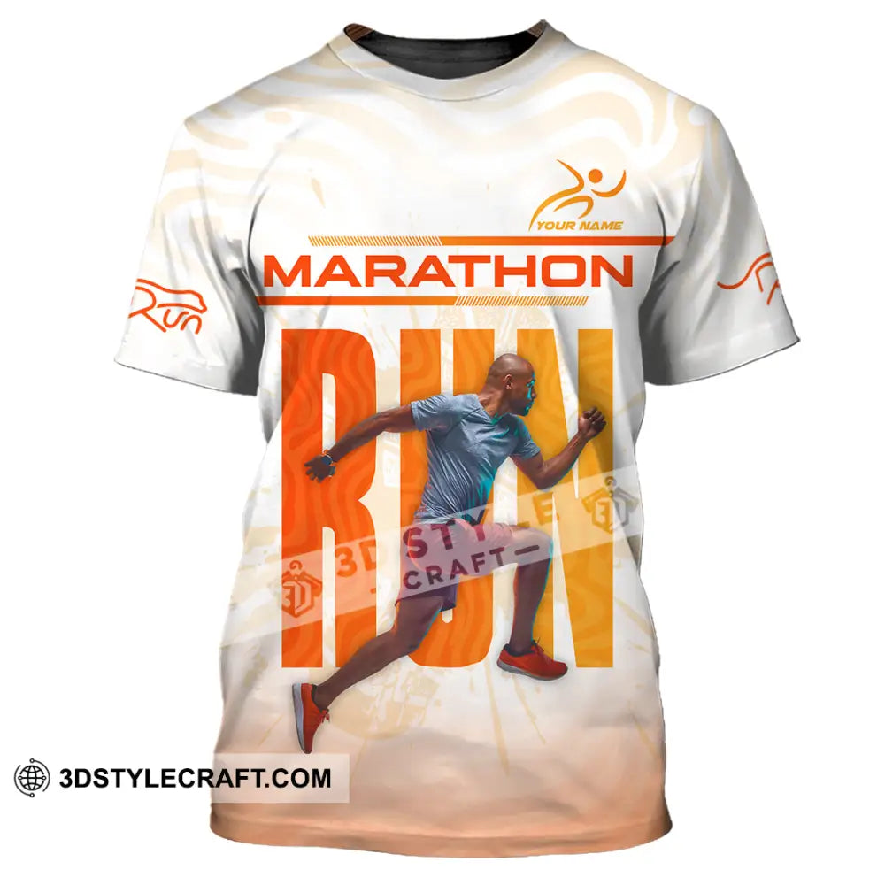 Unisex Shirt - Custom Marathon 3D Shirt T-Shirt / S T-shirt