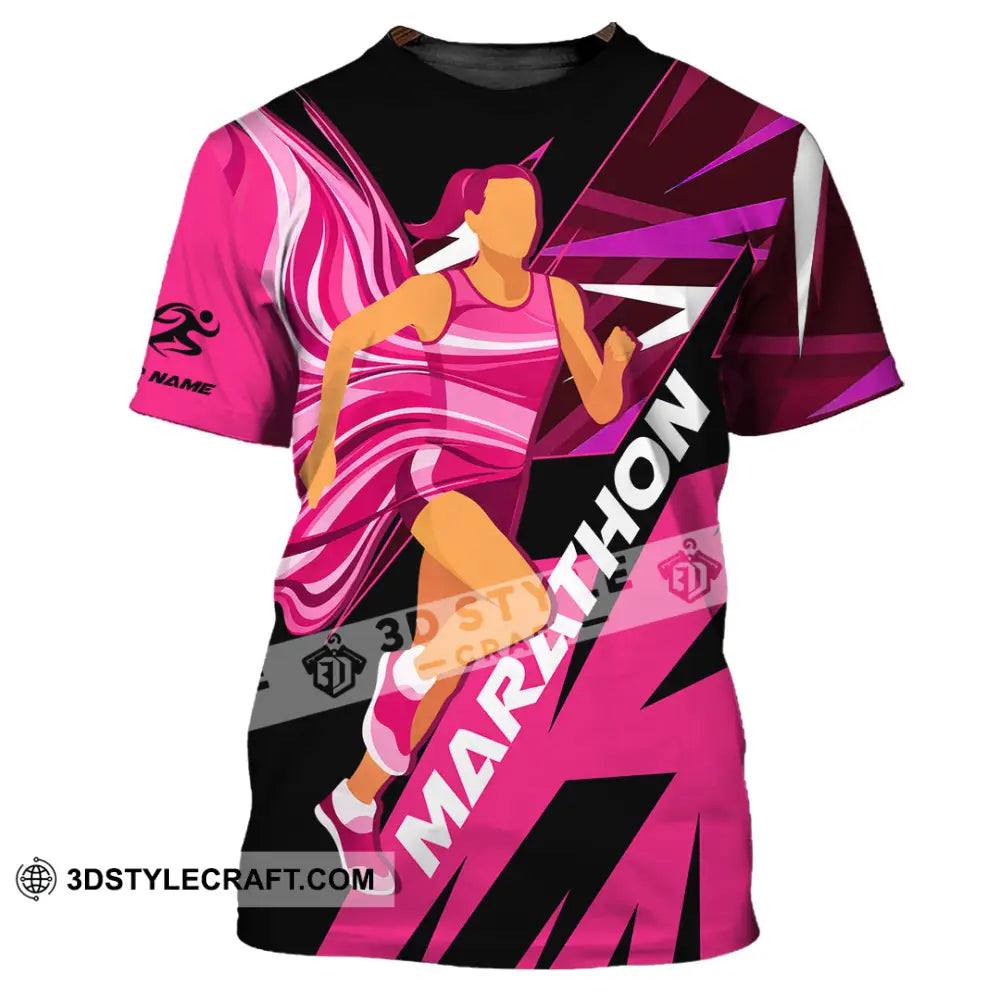 Unisex Shirt - Custom Marathon 3D Shirt T-Shirt / S T-shirt