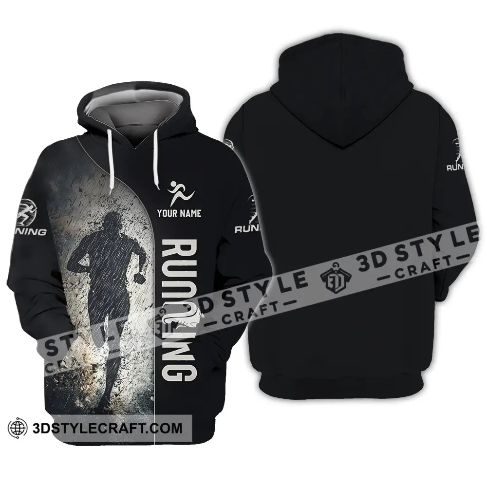 Unisex Shirt - Custom Marathon Running Lover Sport Shirt Hoodie / S T-shirt