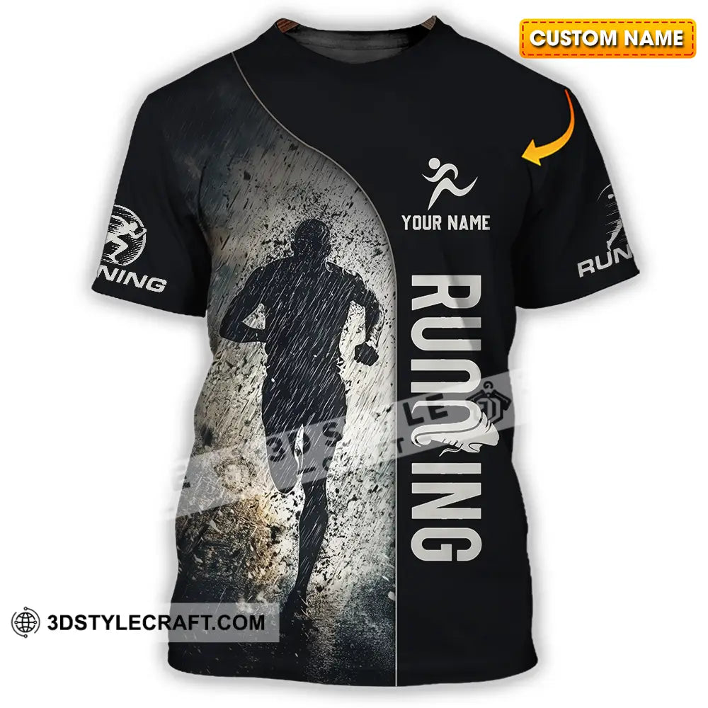 Unisex Shirt - Custom Marathon Running Lover Sport Shirt T-shirt