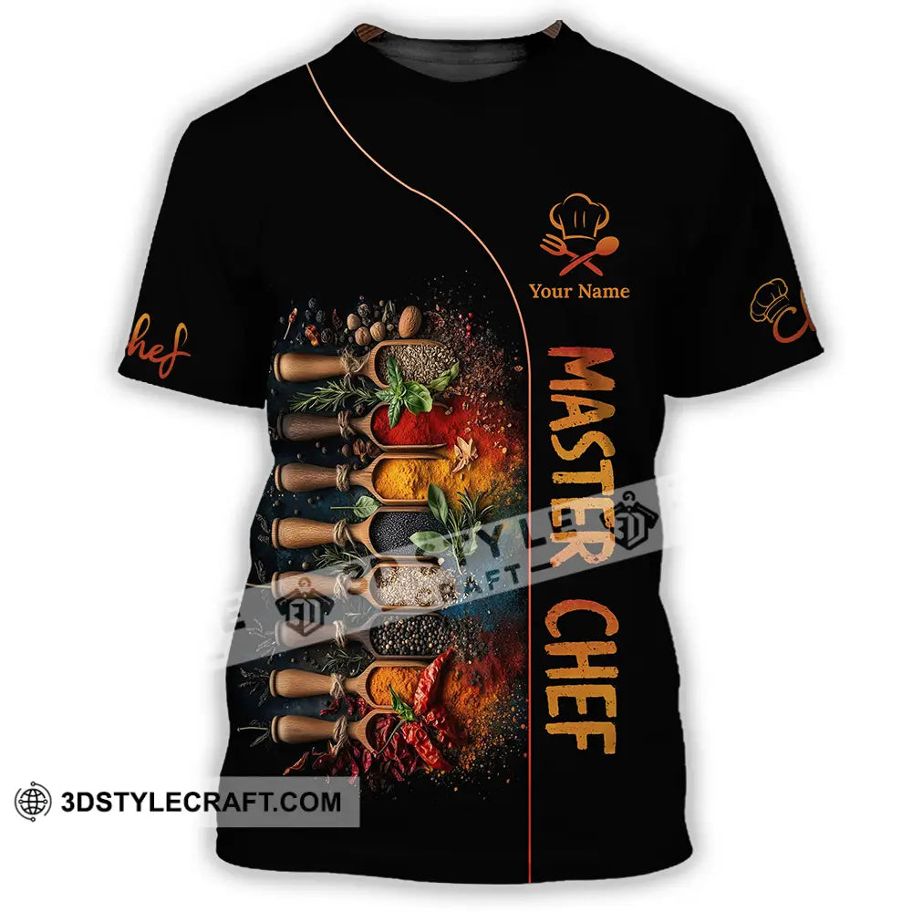 Unisex Shirt - Custom Master Chef 3D Shirt T-Shirt / S T-shirt