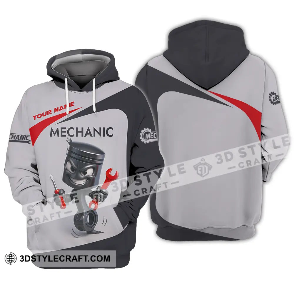 Unisex Shirt Custom Mechanic Shirt Hoodie / S T shirt