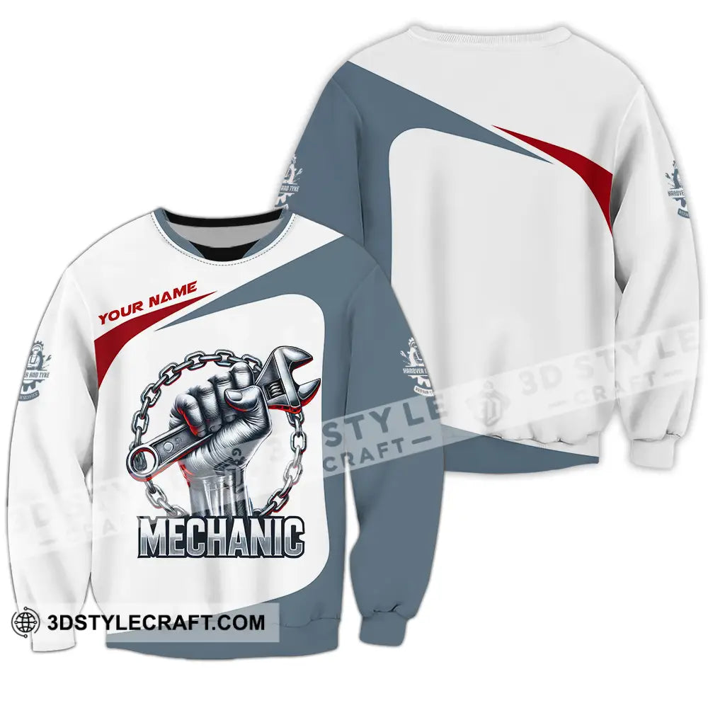 Unisex Shirt - Custom Mechanic Shirt Long Sleeve / S T-shirt