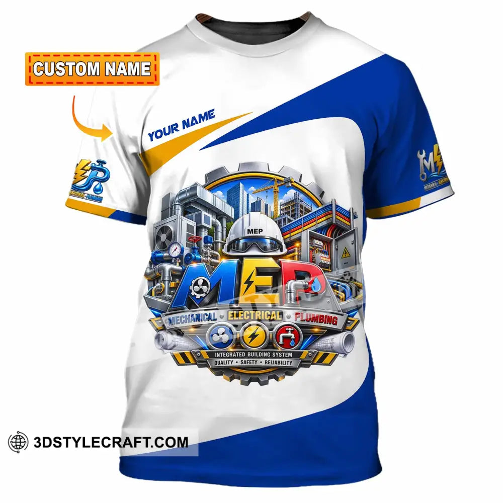 Unisex Shirt - Custom Mechanical Electrical Plumbing Shirt - T-shirt