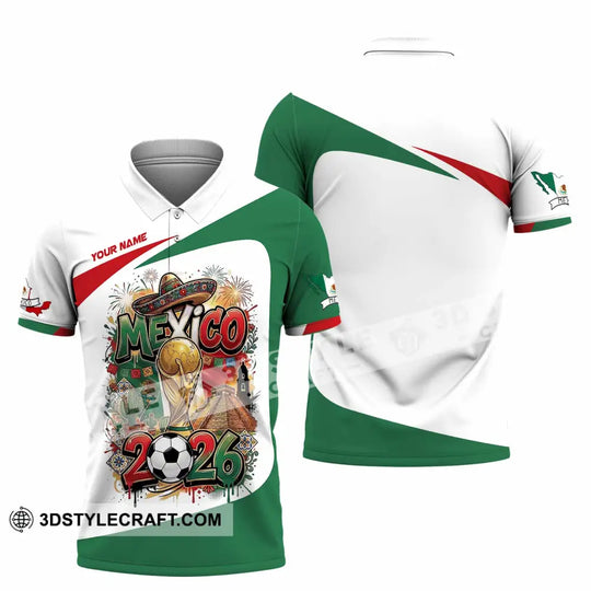 Unisex Shirt - Custom Mexico 3D Shirt style option 3
