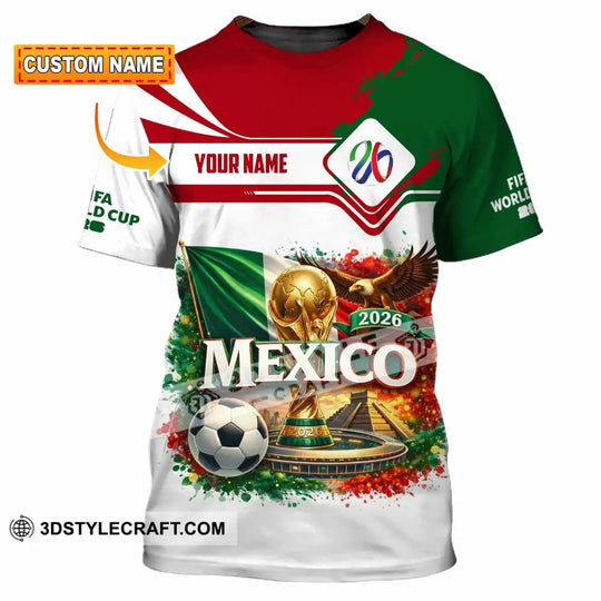 Unisex Shirt - Custom Mexico 3D Shirt style option 1