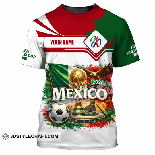 Unisex Shirt - Custom Mexico 3D Shirt style option 4