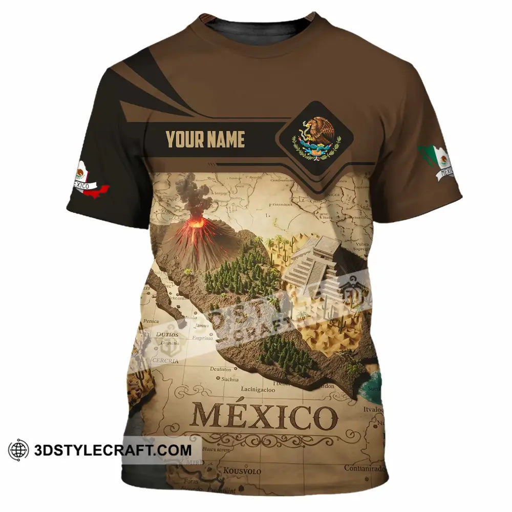 Unisex Shirt - Custom Mexico 3D Shirt T-Shirt / S T-shirt