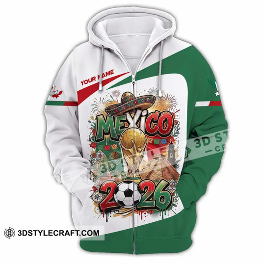 Unisex Shirt - Custom Mexico 3D Shirt style option 4